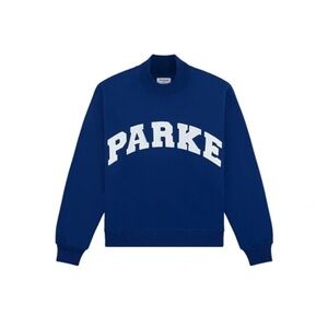 PARKE Holiday Varsity Turtleneck NWT